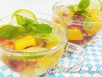 🍹檸檬果凍水果蘇打🍹