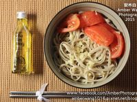 蕃茄苦茶油蒜拌麵【自然好油Ｘ茶籽堂】