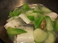 仲夏消暑絲瓜魚肚湯