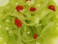 夏日涼拌萵筍