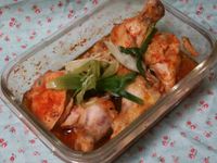 簡易泡菜風味翅小腿