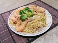 清炒海鮮義大利麵