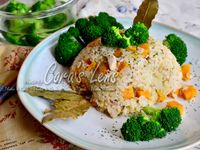 鮪魚地瓜雞炊飯【快鍋就用樂鍋史蒂娜】