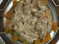 電鍋料理-南瓜蒸肉