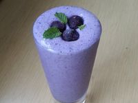 藍莓豆漿昔