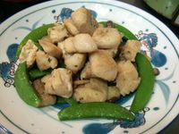 雞肉丁炒鮮蔬
