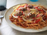 番茄肉醬Pizza_小七食堂