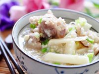 [大同電鍋] 鮮筍香菇排骨養生粥