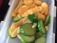 黃瓜炒甜不辣