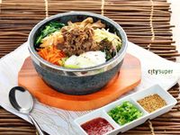 【韓國料理】溫泉蛋牛五花拌飯
