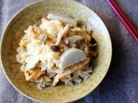 [大同電鍋] 里芋豆皮炊飯
