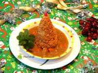 聖誕樹咖哩飯【小七美食派對】