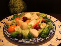 鳳梨釋迦百匯沙拉【味蕾周記】