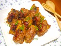 油豆腐鑲肉