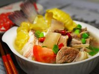 鱸魚羊肉煲湯