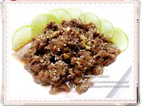 孜然烤肉片