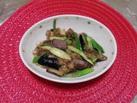 蔥燒茄子