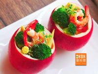 Mimi♥鮮蝦蘋果沙拉【全聯料理王大賽】