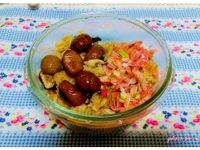 栗子櫻花蝦油飯(簡易電鍋版)
