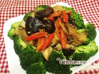 燴炒烤麩