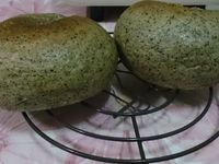 小烤箱手作芝麻貝果