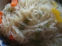三色椒炒粉絲