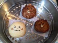 LINE饅頭人熊大兔兔饅頭