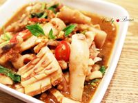 沙茶魷魚燙