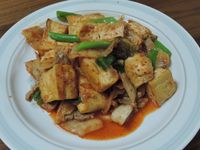 泡菜炒豆腐