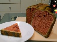 西瓜吐司(紅麴蔓越莓口味)