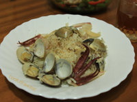 奶油海鮮燉飯
