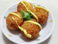 起司玉米炸飯糰