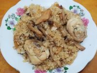 雙菇麻油雞油飯_好菇道美味家廚