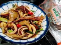 三杯花枝拌舞菇_好菇道美味家廚
