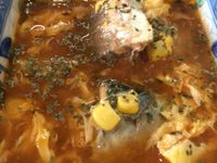 清存糧⋯色香味具全的蕃茄鯖魚玉米蛋花湯