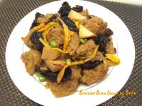 紅燒烤麩-年菜（素）