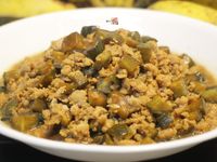 脆瓜炒肉末