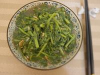 蝦皮炒蜆菜