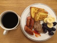 自製法式吐司活力早餐