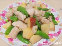 ♥我的手作料理♥ 蘋果雞丁