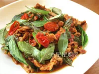 泰式打拋豬肉片