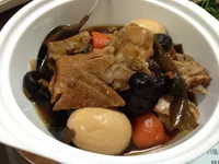 滷香菇土雞腿肉