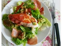 雞胸肉釀墨西哥酪梨沙拉醬沙拉