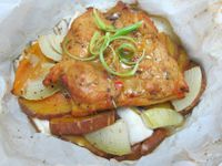 懶人大餐!紙烤迷迭香腿排【碁富食品】