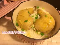 咸雞肶煲仔飯