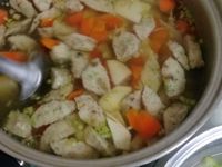 竹荀素丸子湯