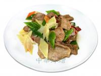 滑豬肉片【中餐乙級料理】