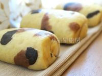 南瓜黑糖花貓饅頭