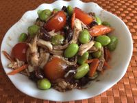 毛豆雞肉沙拉