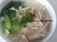 鮮肉餛飩湯